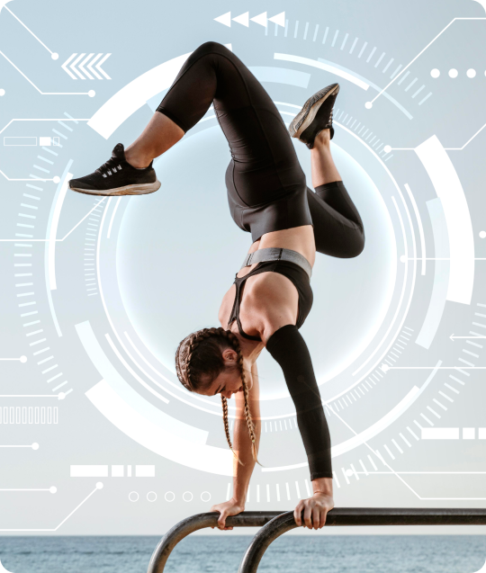 Mujer haciendo deporte